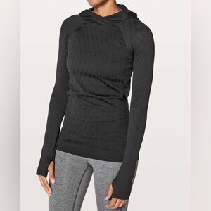 🎉Lululemon athletica Rest Less Hoodie! Black.  Like New!